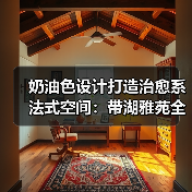 奶油色设计打造治愈系法式空间：带湖雅苑全案解析（图4）