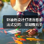 奶油色设计打造治愈系法式空间：带湖雅苑全案解析