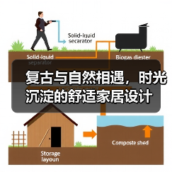 复古与自然相遇，时光沉淀的舒适家居设计（图4）