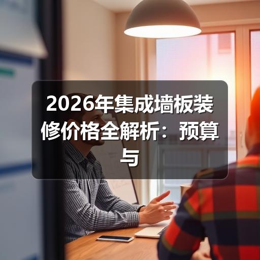2026年集成墙板装修价格全解析:预算与选材指南(图1) 2026年集成墙板装修价格全解析:预算与选材指南