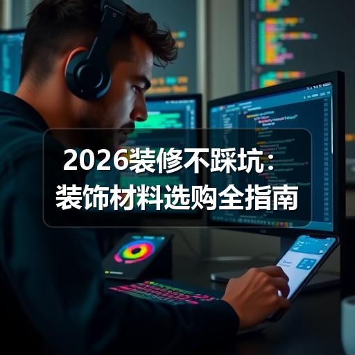 2026装修不踩坑：装饰材料选购全指南