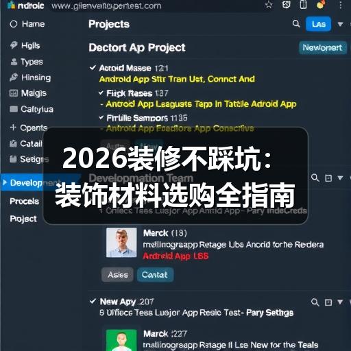 2026装修不踩坑:装饰材料选购全指南(图2) 2026装修不踩坑:装饰材料选购全指南