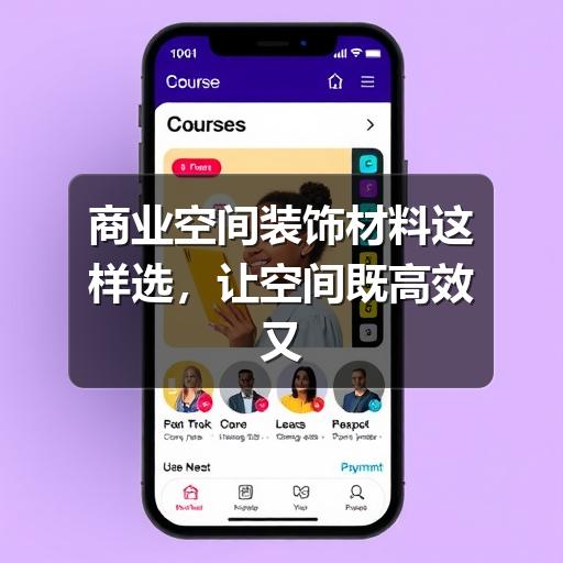 商业空间装饰材料这样选,让空间既高效又有质感(图3) 商业空间装饰材料这样选,让空间既高效又有质感