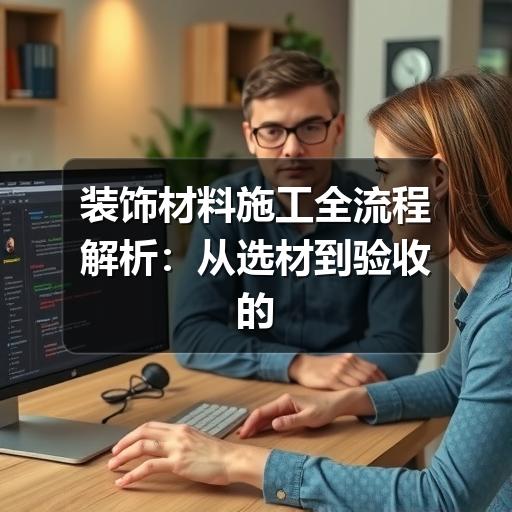 装饰材料施工全流程解析:从选材到验收的关键步骤(图1) 装饰材料施工全流程解析:从选材到验收的关键步骤