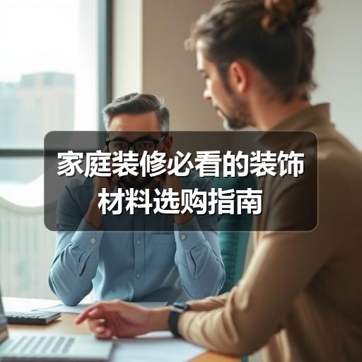 家庭装修必看的装饰材料选购指南(图2) 家庭装修必看的装饰材料选购指南