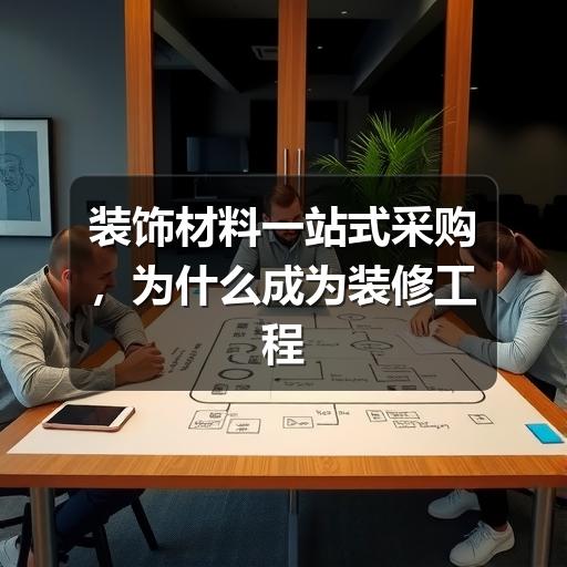 装饰材料一站式采购,为什么成为装修工程的新标配(图2) 装饰材料一站式采购,为什么成为装修工程的新标配