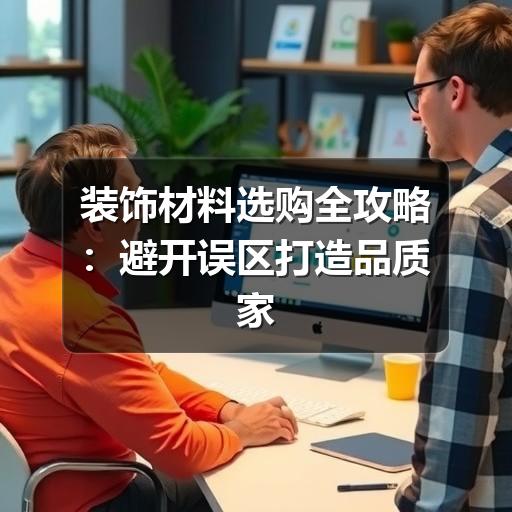 装饰材料选购全攻略:避开误区打造品质家居(图1) 装饰材料选购全攻略:避开误区打造品质家居