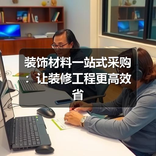 装饰材料一站式采购:让装修工程更高效省心(图1) 装饰材料一站式采购:让装修工程更高效省心