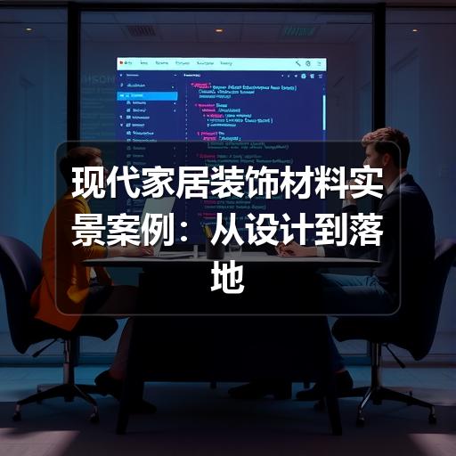 现代家居装饰材料实景案例:从设计到落地的完美呈现(图2) 现代家居装饰材料实景案例:从设计到落地的完美呈现