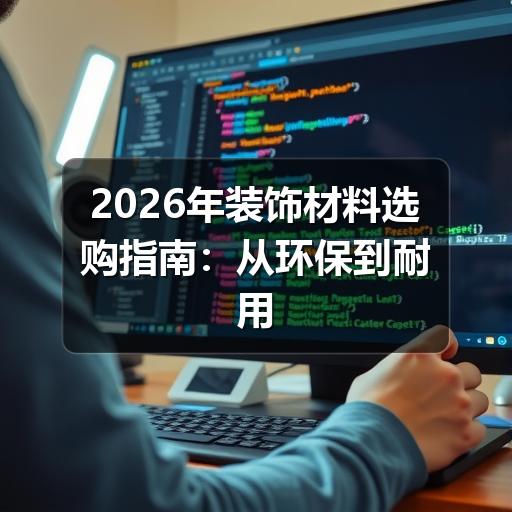 2026年装饰材料选购指南:从环保到耐用,一篇文章全掌握(图2) 2026年装饰材料选购指南:从环保到耐用,一篇文章全掌握