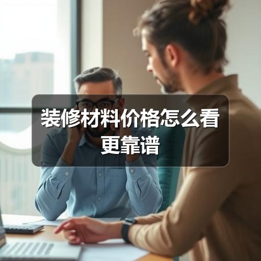 装修材料价格怎么看更靠谱(图1) 装修材料价格怎么看更靠谱