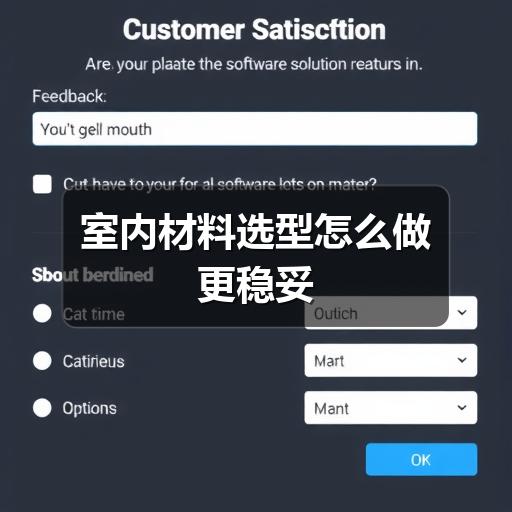 室内材料选型怎么做更稳妥(图2) 室内材料选型怎么做更稳妥