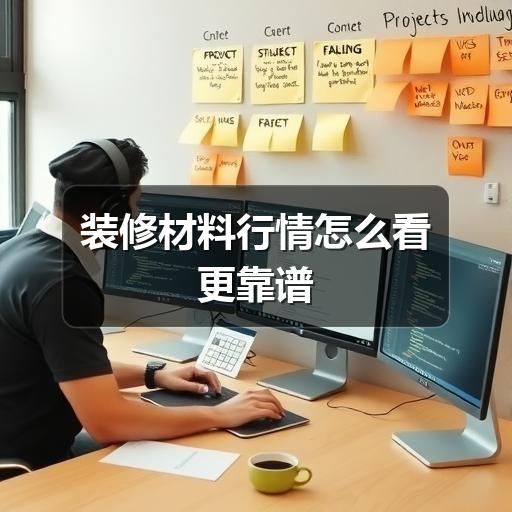 装修材料行情怎么看更靠谱