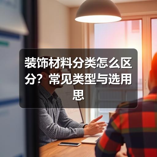 装饰材料分类怎么区分?常见类型与选用思路(图2) 装饰材料分类怎么区分?常见类型与选用思路