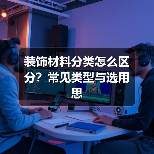 装饰材料分类怎么区分?常见类型与选用思路(图3) 装饰材料分类怎么区分?常见类型与选用思路