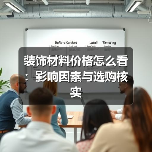 装饰材料价格怎么看：影响因素与选购核实方法