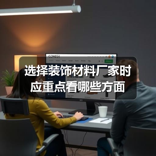 选择装饰材料厂家时应重点看哪些方面