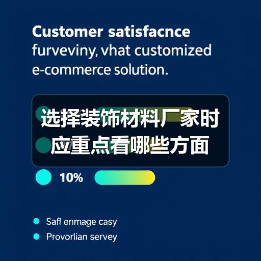 选择装饰材料厂家时应重点看哪些方面(图2) 选择装饰材料厂家时应重点看哪些方面