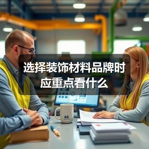 选择装饰材料品牌时应重点看什么(图2) 选择装饰材料品牌时应重点看什么