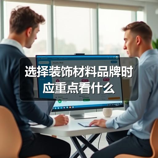 选择装饰材料品牌时应重点看什么(图3) 选择装饰材料品牌时应重点看什么