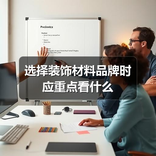 选择装饰材料品牌时应重点看什么