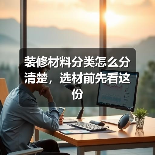 装修材料分类怎么分清楚,选材前先看这份实用指南(图3) 装修材料分类怎么分清楚,选材前先看这份实用指南