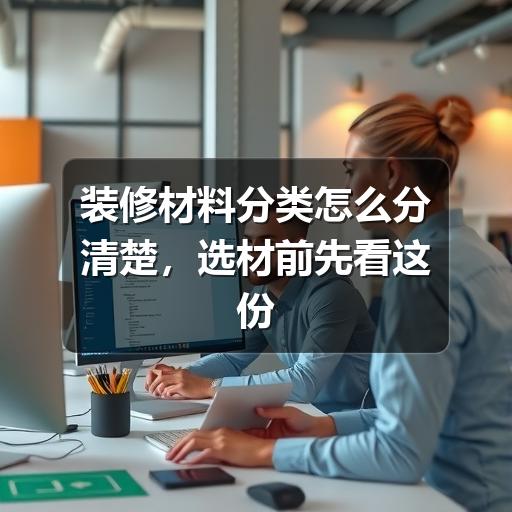 装修材料分类怎么分清楚，选材前先看这份实用指南