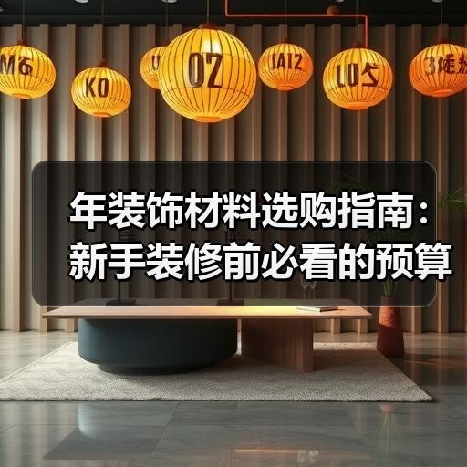 年装饰材料选购指南：新手装修前必看的预算分配思路