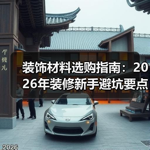 装饰材料选购指南：2026年装修新手避坑要点