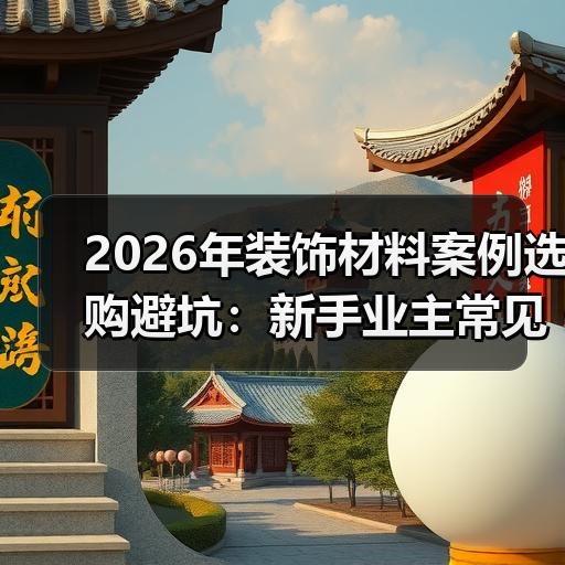 2026年装饰材料案例选购避坑：新手业主常见5个预算误区